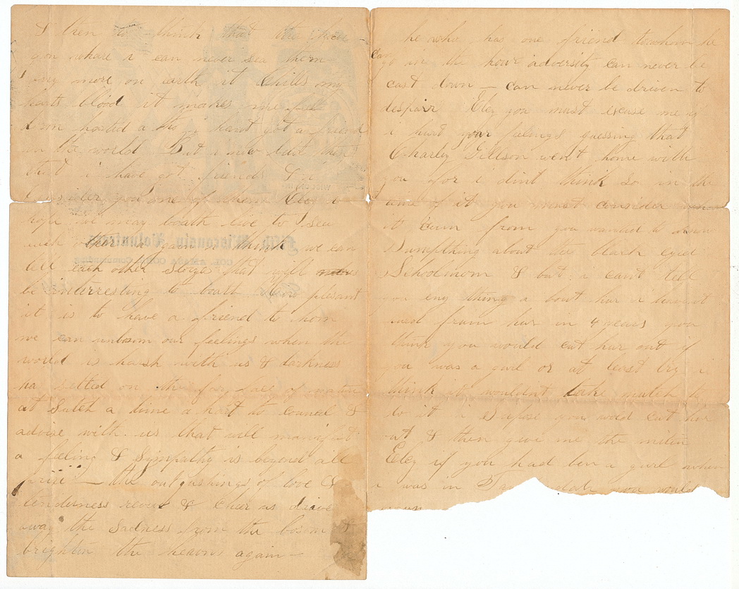 Lieut. Eben Reifenbach 5th Wisconsin Infantry Letter - Image 2
