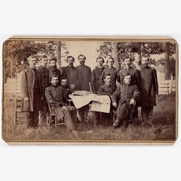 Major General Greenville Dodge & Staff