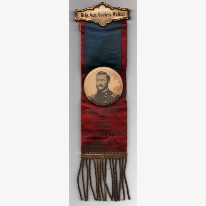 75th New York Infantry Reunion Ribbon