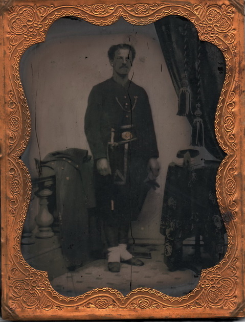 5th New York Duryee's Zouaves Quarter Plate